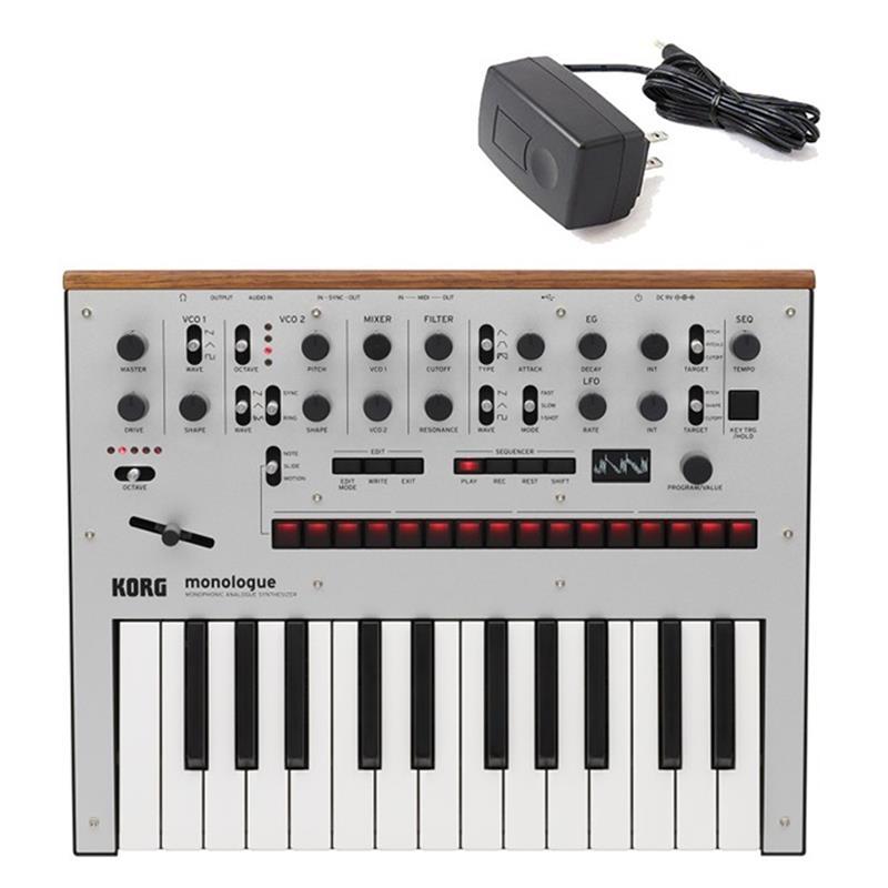 KORG（コルグ） KORG monologue-SV (Silver) シルバー【純正