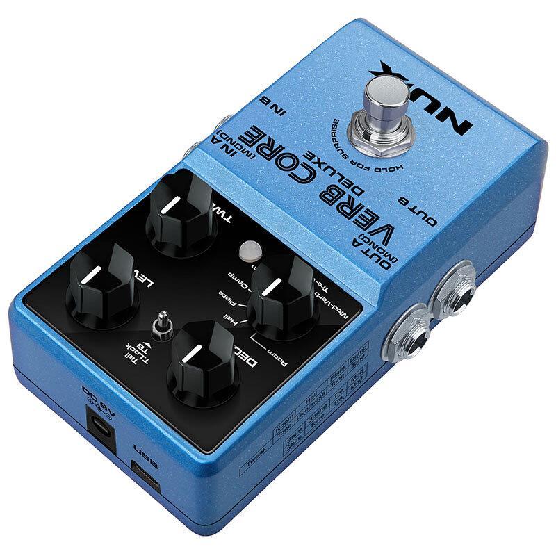 新品　NUX Verb Core Deluxe Reverb Pedal Amazon | NUX Verb Core デラックスリバーブペダル、コンパクトな