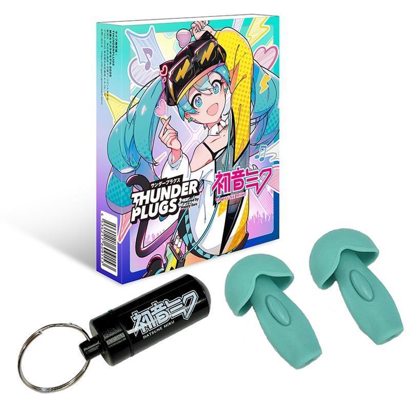Thunderplugs 【数量限定品】初音ミクコラボモデル2025 5-piece set (5個セット)【期間限定超特価！】(サンダープラグス)(ライブ用耳栓)(マジ..._1