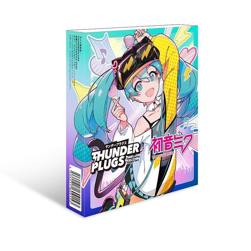 Thunderplugs 【数量限定品】初音ミクコラボモデル2025 5-piece set (5個セット)【期間限定超特価！】(サンダープラグス)(ライブ用耳栓)(マジ..._4