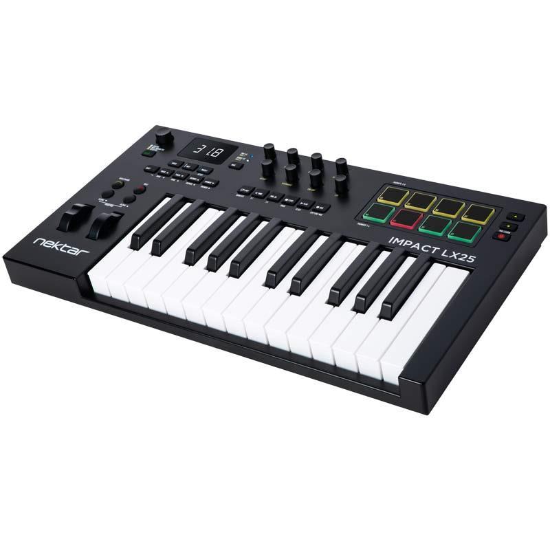 Nektar Technology Impact LX25 mk3  (ネクターテクノロジー)(USB・MIDIコントローラー)(エルエックスマーク3)_1