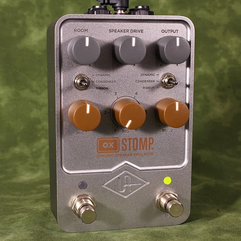 Universal Audio UAFX OX Stomp未使用に近い美品 Universal Audio USED 中古 UAFX OX Stomp Dynamic Speaker Emulator