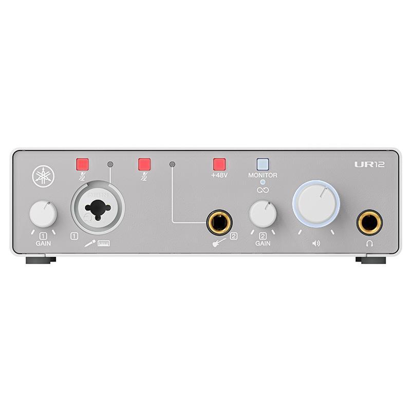 YAMAHA UR12MK3 W (ホワイト)(ヤマハ)(USB・オーディオインターフェース)(USB Type-C)(USB2.0バスパワー・ループバック機能対応)の画像