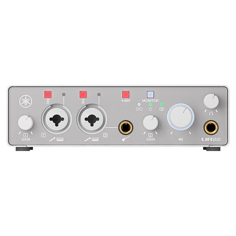 YAMAHA UR22MK3 W (ホワイト)(ヤマハ)(USB・オーディオインターフェース)(USB Type-C)(USB2.0バスパワー・ループバック機能対応)の画像