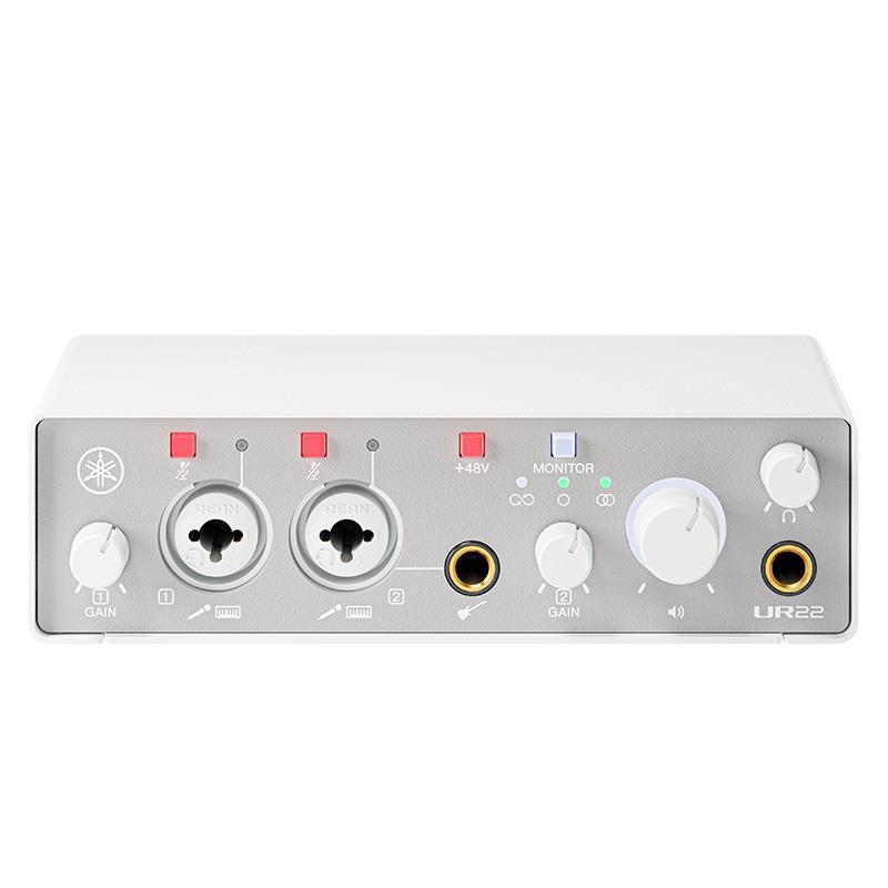 YAMAHA UR22MK3 W (ホワイト)(ヤマハ)(USB・オーディオインターフェース)(USB Type-C)(USB2.0バスパワー・ループバック機能対応)の画像