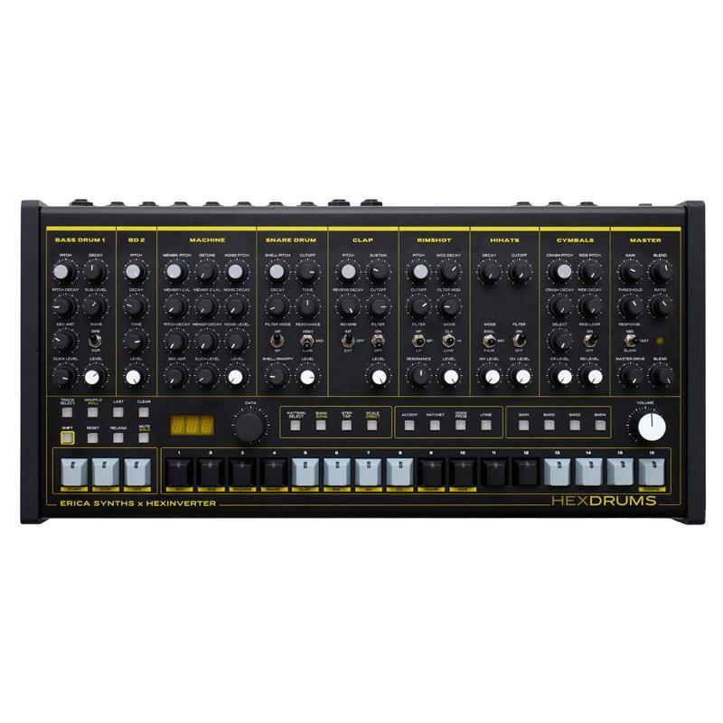 Erica synths HexDrums アナログドラムマシン エリカシンセ