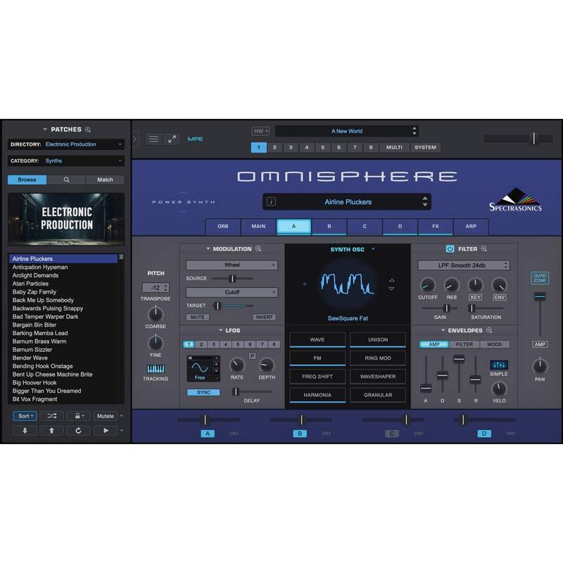 SPECTRASONICS Omnisphere 3 Upgrade (オムニスフィア)(スペクトラ