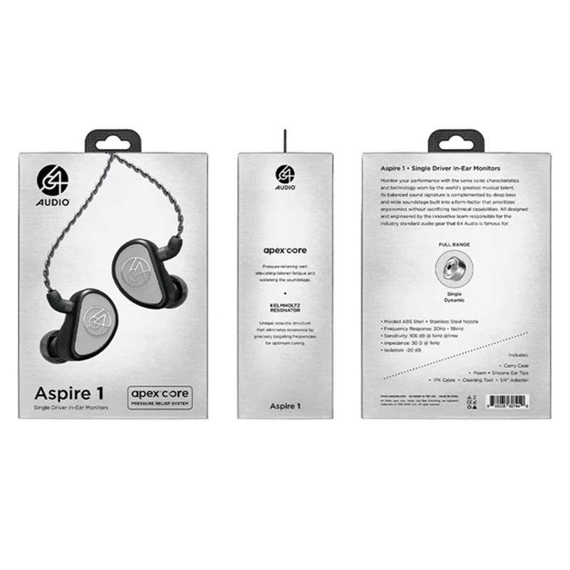 64 AUDIO 64 Audio Aspire 1 (ロクヨンオーディオ)(イヤモニ