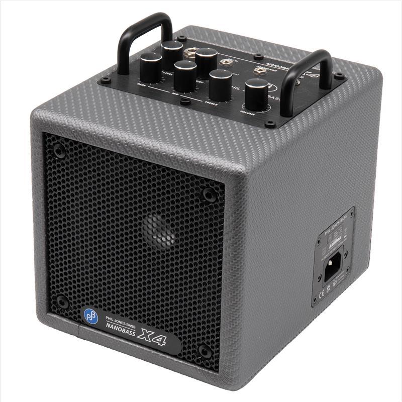 PJB（Phil Jones Bass） NANOBASS X4 (Carbon Silver) : イケベ楽器