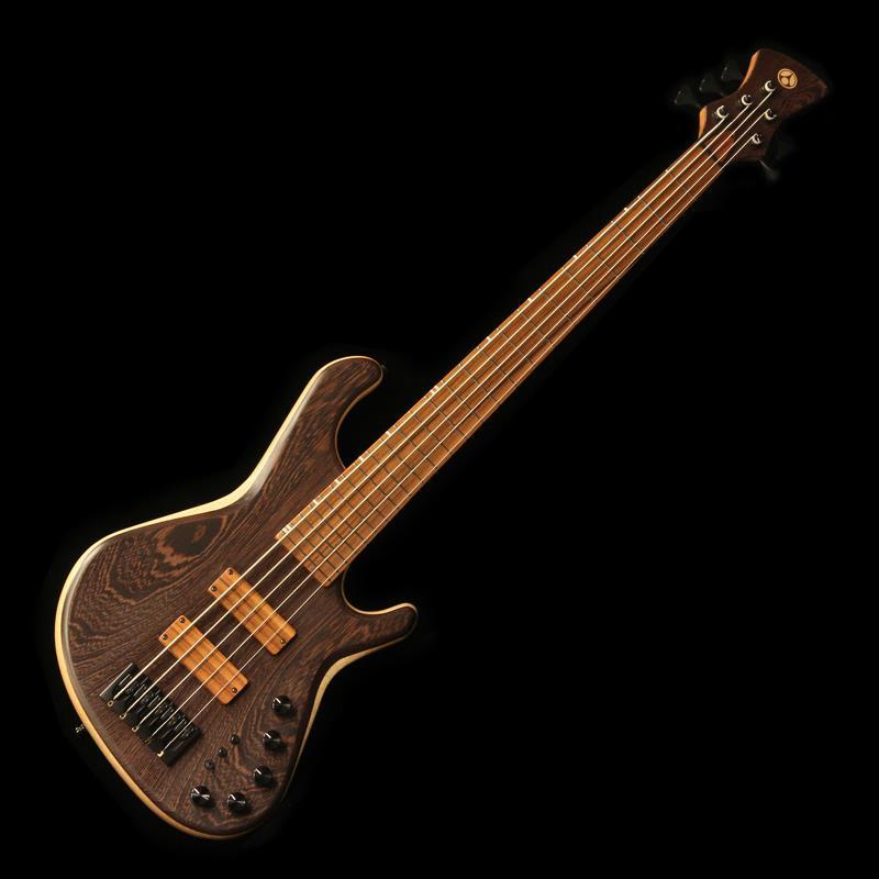 Adamovic Saturn 5st 新品同様 Adamovic Saturn 5st (Guariuba/Wenge 5P-Neck) [Guitar Summit 2025