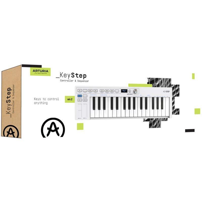 Arturia KEYSTEP MK2 【予約商品・2月8日入荷予定】(アートリア)(キー