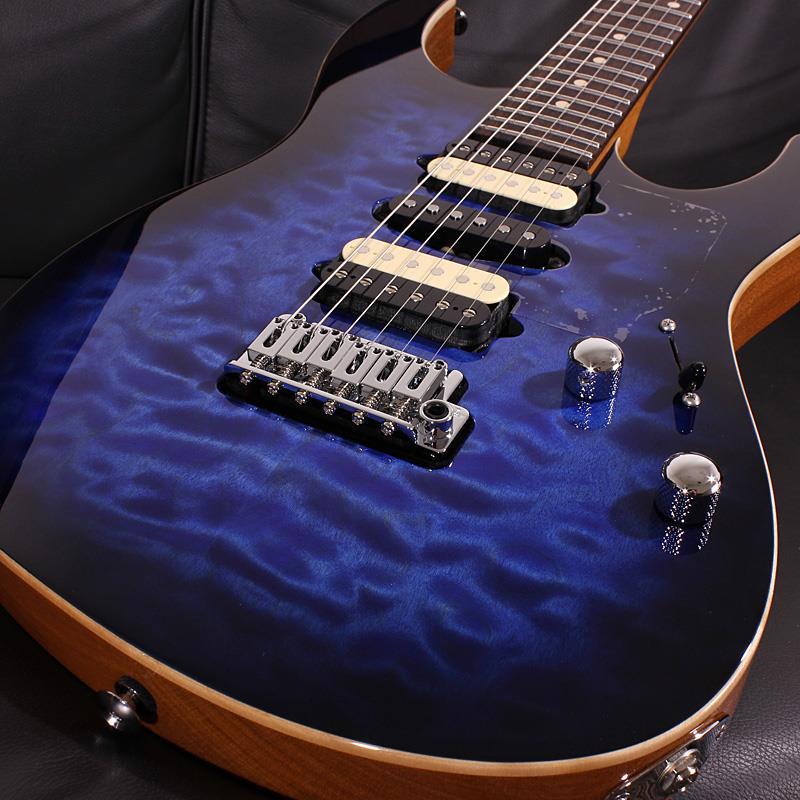 Suhr Guitars Modern Quilt Maple Top Trans Whale Blue Burst SN