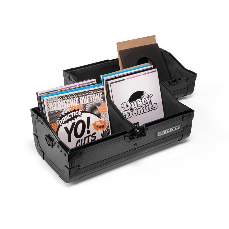 7インチ レコードハードケース 新品 record DJの方に reLOOP reloop 7 Record Case 150 Black 【7インチレコード用ハード