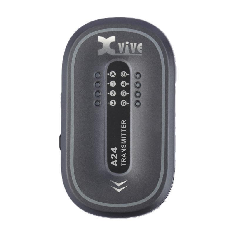Xvive XV-A24 #GY[Gray] ギターワイヤレス 【受信機・送信機ペアセット 