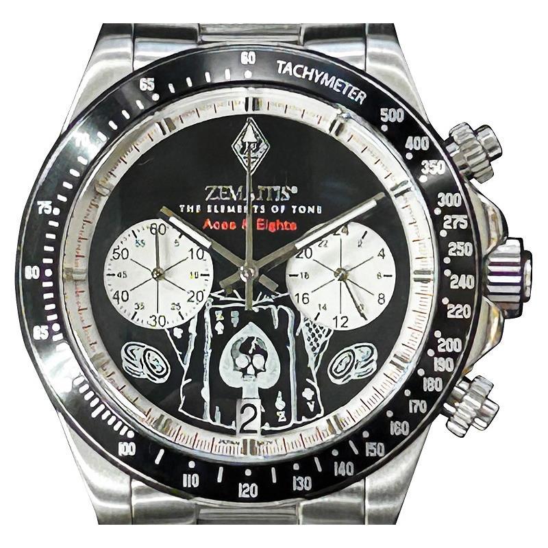 ZEMAITIS Watch [ZWCHRONO25AE/エース＆エイト・デザイン] : イケベ