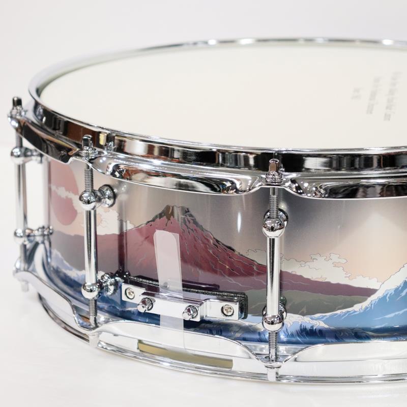 Negi Drums GNF-1450P [1mm Steel 14''×5'' Snare Drum - 銀富士