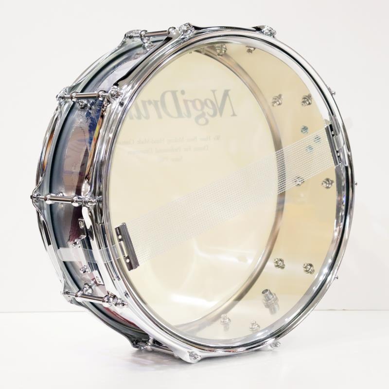 Negi Drums GNF-1450P [1mm Steel 14''×5'' Snare Drum - 銀富士