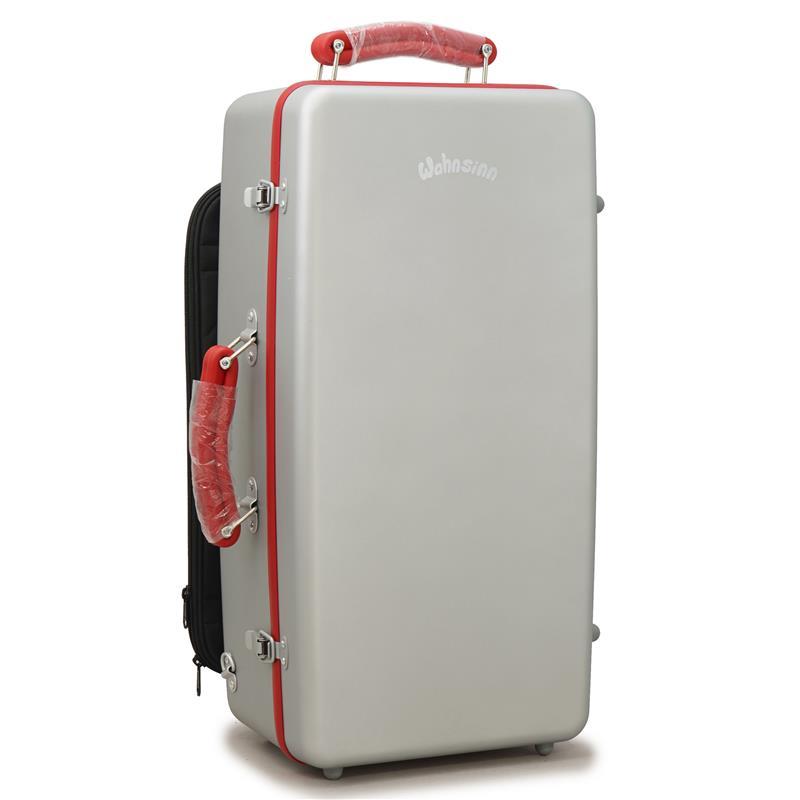 Wahnsinn Case ワンジンケース / COLOR CARBON Series (Matte Grey Red
