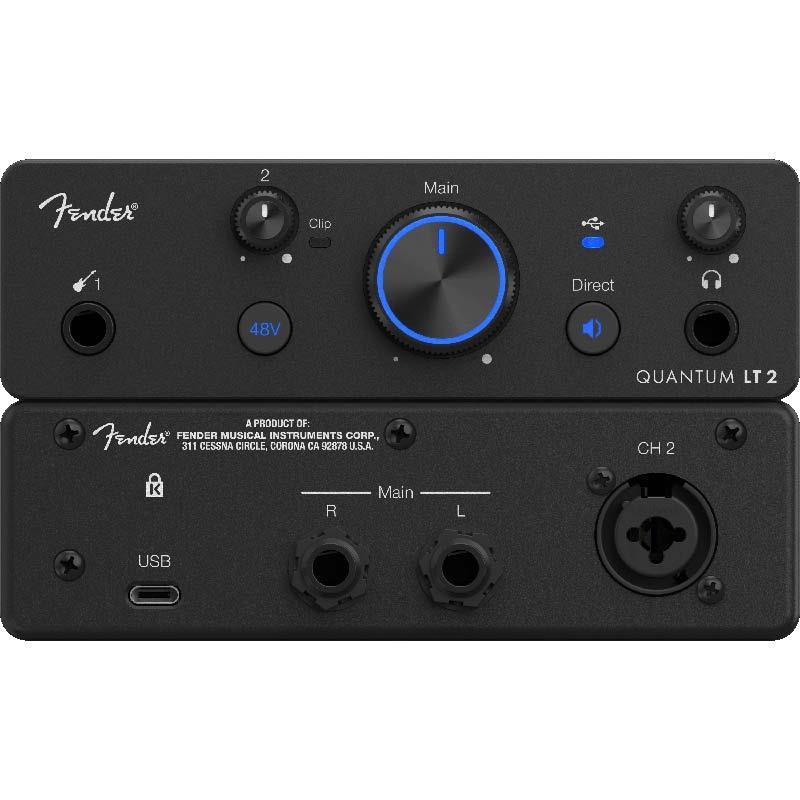 Fender（フェンダー） Fender Quantum LT 2 USB-C Audio Interface