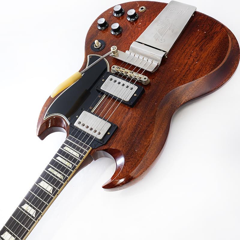 Gibson 【IKEBE× Golden Week】Murphy Lab 1964 SG Standard Reissue with Maestro Vibrola Heavy Aged Faded Cherry SN.5042841_5
