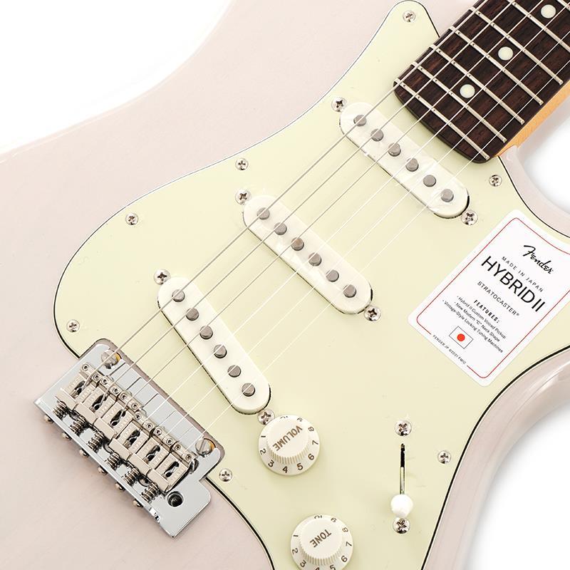 Fender Made in Japan Hybrid II Stratocaster (US Blonde/Rosewood)の画像