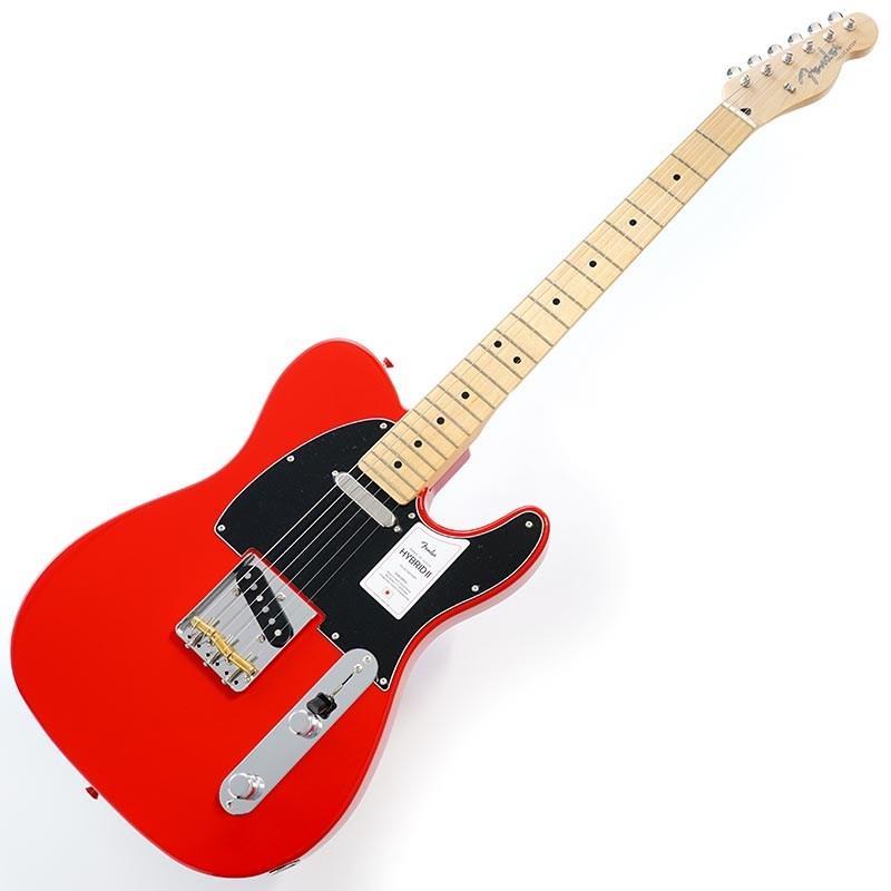 Fender Made in Japan Hybrid II Telecaster (Modena Red/Maple)の画像