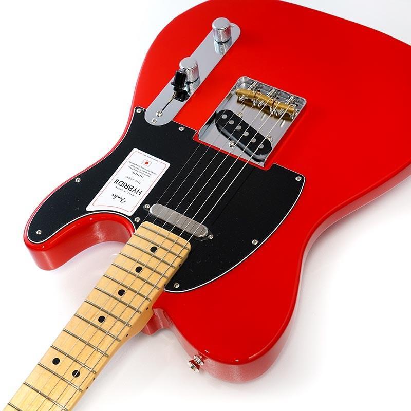 Fender Made in Japan Hybrid II Telecaster (Modena Red/Maple)の画像