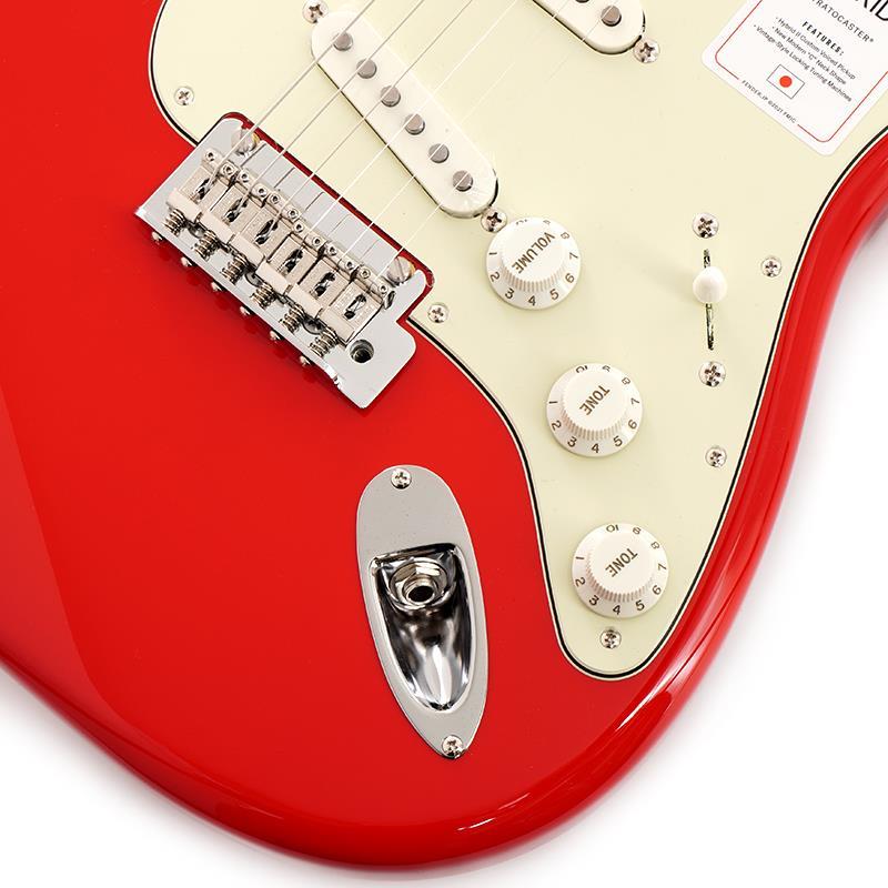 Fender Made in Japan Hybrid II Stratocaster (Modena Red/Rosewood)の画像