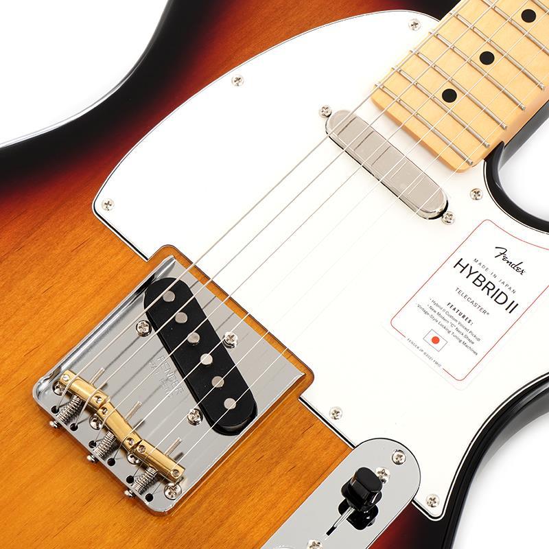 Fender Made in Japan Hybrid II Telecaster (3-Color Sunburst/Maple)の画像