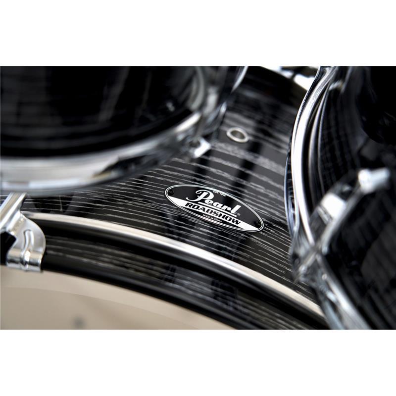 Pearl RS525SCWN/CN #801 [ROADSHOW シンバル付ドラムフルセット - Midnight Chrome Vortex]【限定品】_3