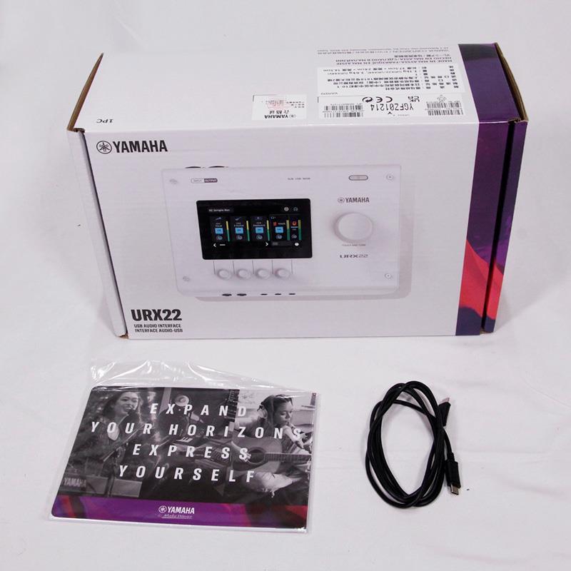 YAMAHA（ヤマハ） urx22新品未開封 yamaha URX22 ブラック オーディオインターフェース DTM・DAW