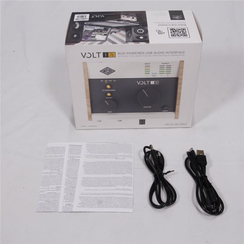 【ほぼ未使用】VOLT 176 USB Recording Studio ほぼ未使用】VOLT 176 USB Recording Studio 【公式通販】