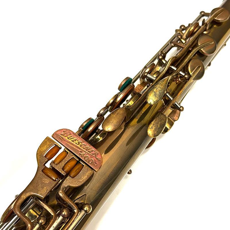 Buescher VINTAGE テナーサックス 1951's  400 Top Hat \u0026 Cane Relacquered #351xx3 【調整\u0026セットアップ後出荷】【5年間キーバランス調整無料】_10
