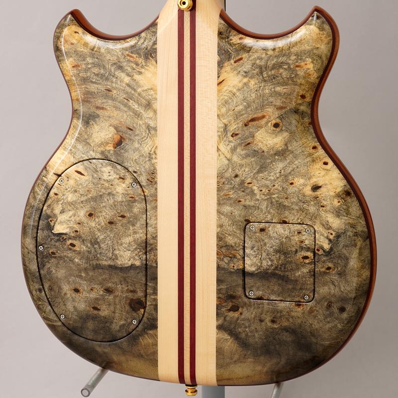 ALEMBIC SCSB4 Buckeye Resin [Stanley Clark Signature Deluxe w/Side LED's Blue]_2