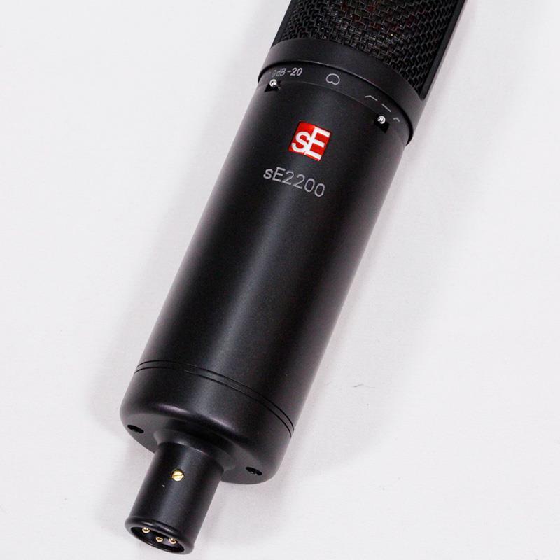 sE Electronics 【春得セール】【展示アウトレット特価】 SE2200 (単一指向性コンデンサーマイク)Isolation Pack(ショックマウント・ポップシ...の画像