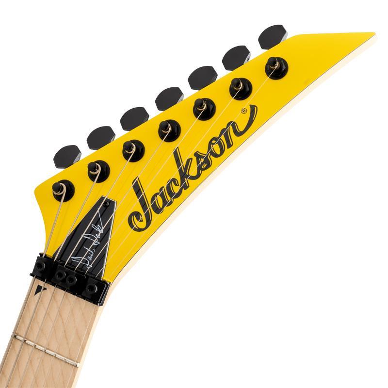 Jackson - Pro Series Signature Dave Davidson Warrior WR7 (Racing Yellow/Maple)