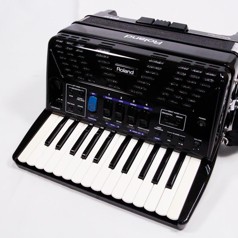 Roland USED 中古 (純正キャリングバッグBAG-FR1付) FR-1X BK (ピアノタイプ) Vアコーディオン  ローランドの画像