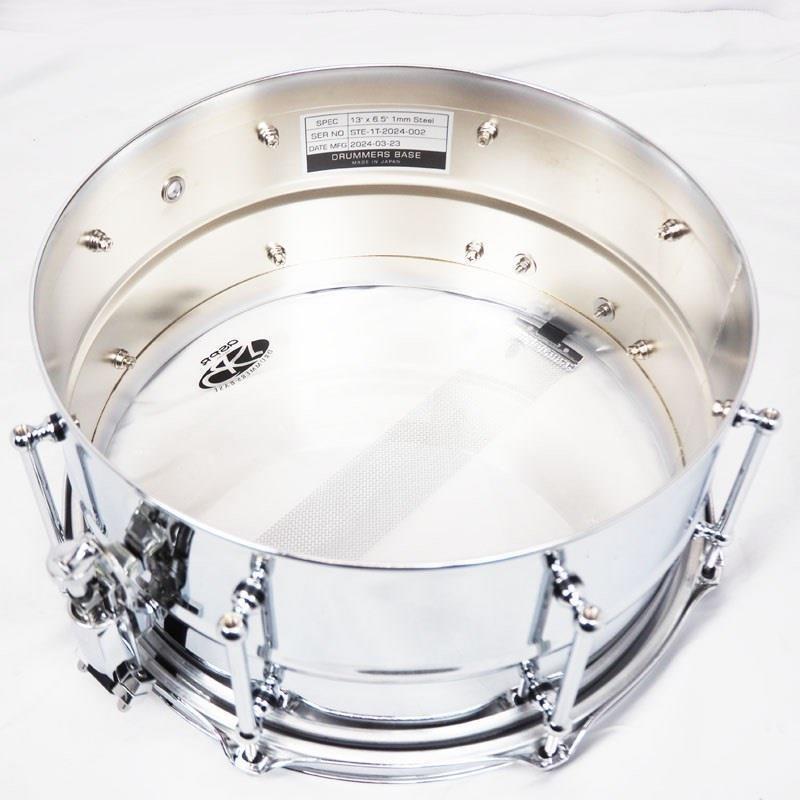 Drummers Base CUSTOM STEEL SNARE 13×6.5 [Made In Japan]【店頭展示特価品】_8