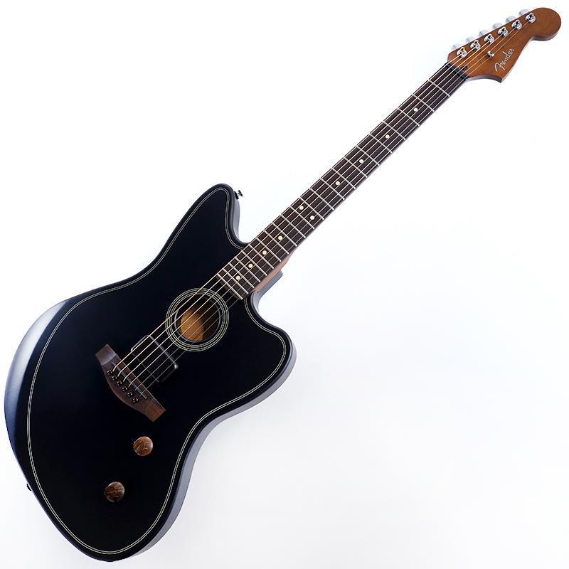 Fender Acoustics Acoustasonic Standard Jazzmaster (Black) 【特価】 | Fender | 01