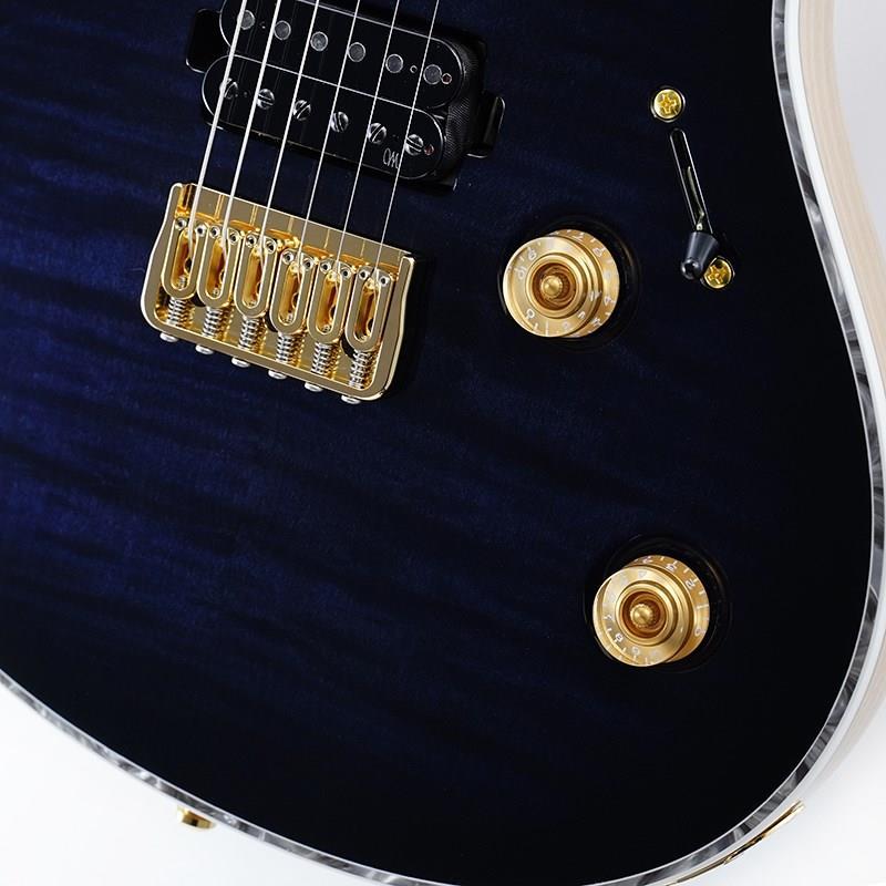 MAYONES Regius6（商品の説明をお読みください） MAYONES Regius 6 (Trans Dirty Blue Burst Gloss w/Glod Hardware
