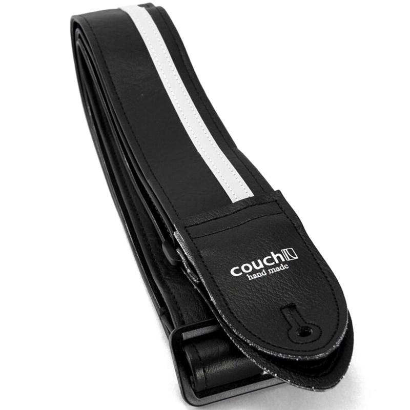 Couch Guitar Strap Racer X Black/White |  | 03