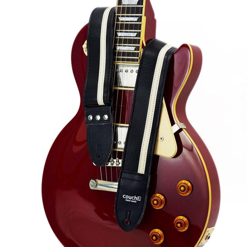 Couch Guitar Strap Racer X Black/White |  | 05