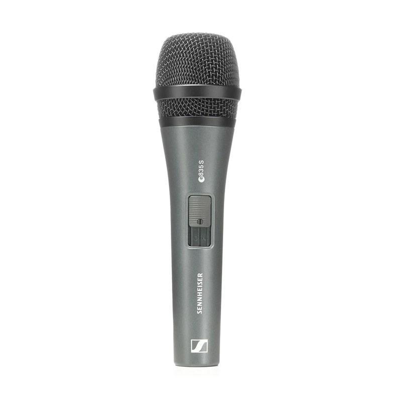 Sennheiser e835S（スイッチ付き）マイクスタンド付き SENNHEISER e835S (e 835-S)(スイッチ付き)(ダイナミックマイク)(単一