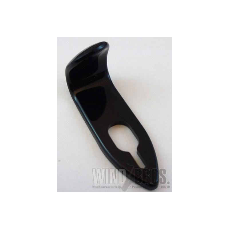 ヤマハ純正サックスサムレスト&サムフック 特注メッキ】ヤマハ / サクソフォン用メタル(真鍮)製サムフック