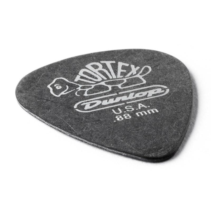 Dunlop (Jim Dunlop) 488R Tortex Pitch Black Gold Standard (0.88mm) | Jim Dunlop | 01