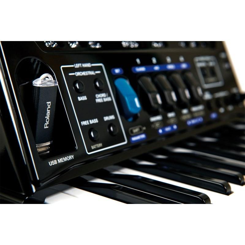 Roland (台数限定・専用キャリングバッグ付※本体のみ先発送・ケースは入荷次第発送(4月中入荷予定)) FR-1X BK ブラック ローランド Vアコー...の画像