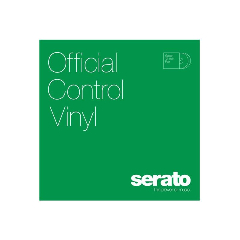 Serato Control Vinyl クリアグリーン2枚セット 【公式通販】