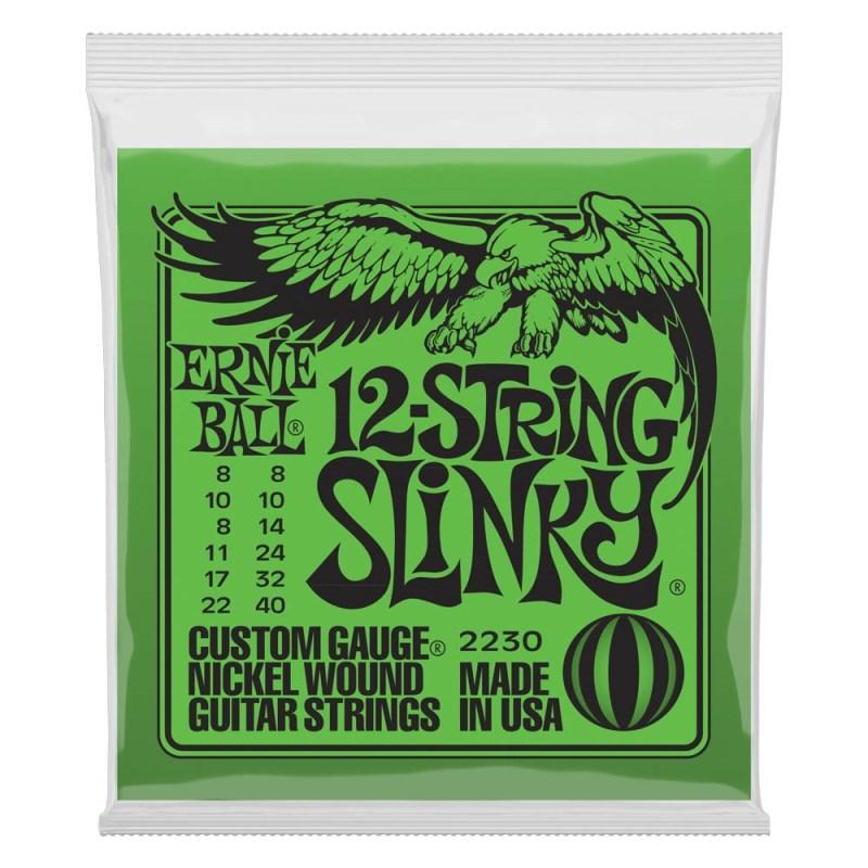 ERNIE BALL 【在庫処分超特価】 Slinky 12-String Nickel Wound Electric Guitar Strings #2230｜ikebe