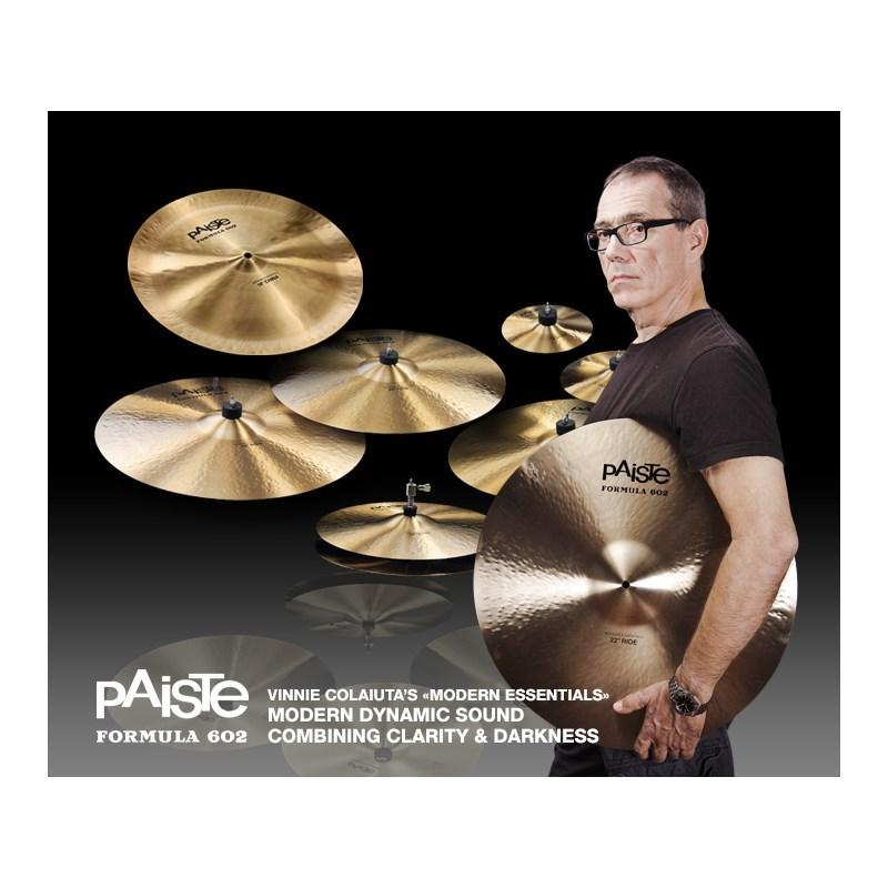 PAiSTe Formula 602 Modern Essentials Crash 18 [Collaboration with Vinnie Colaiuta]｜ikebe｜02