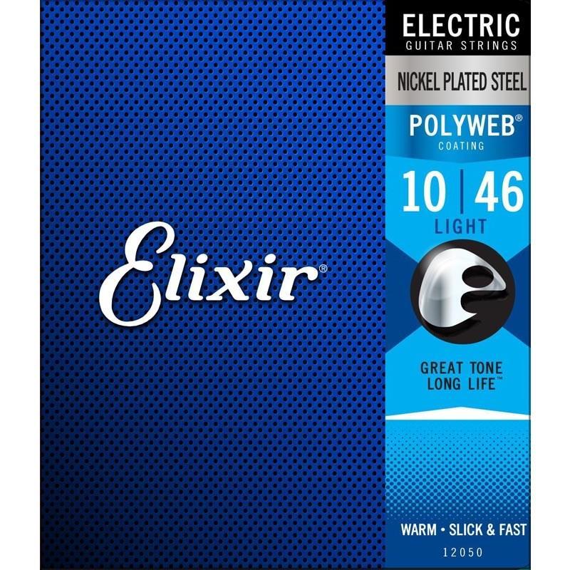 ELIXIR Electric Nickel Plated Steel with POLYWEB Coating #12050 (Light/10-46) | Elixir | 01